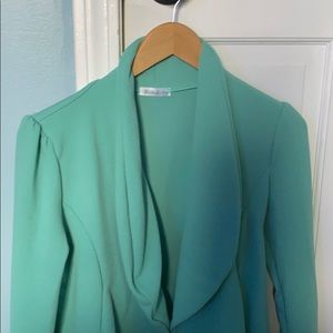 Teal Doublju Coat